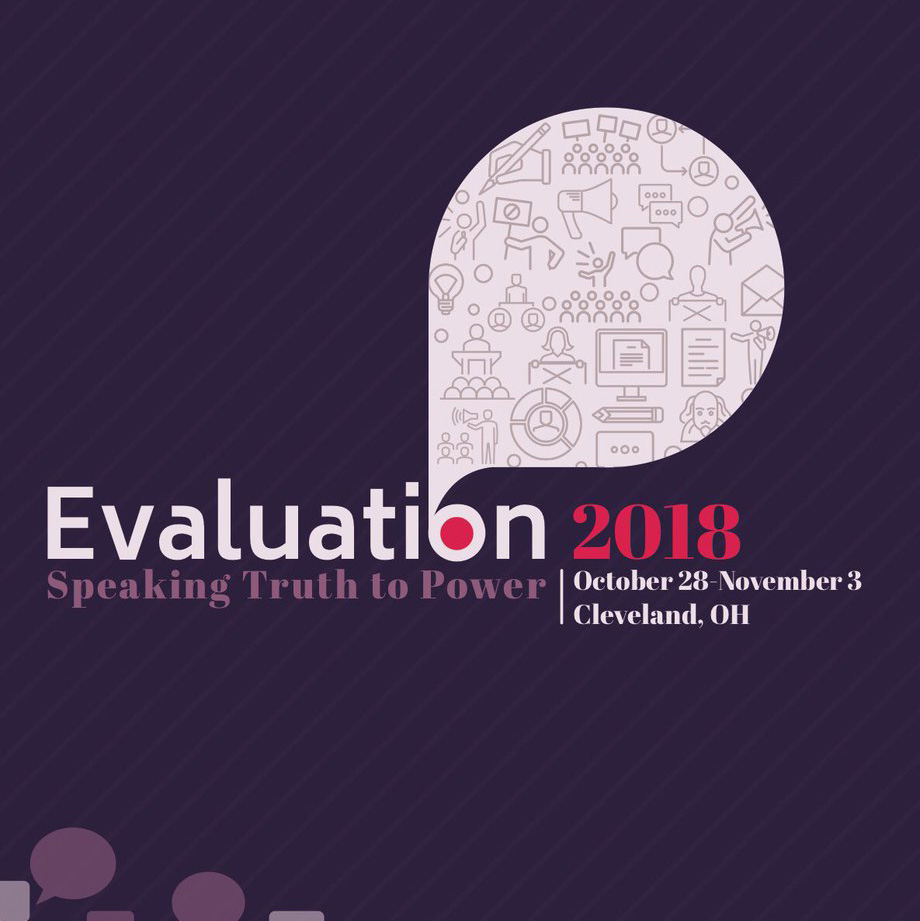 American Evaluation Association (AEA) Conference 2018