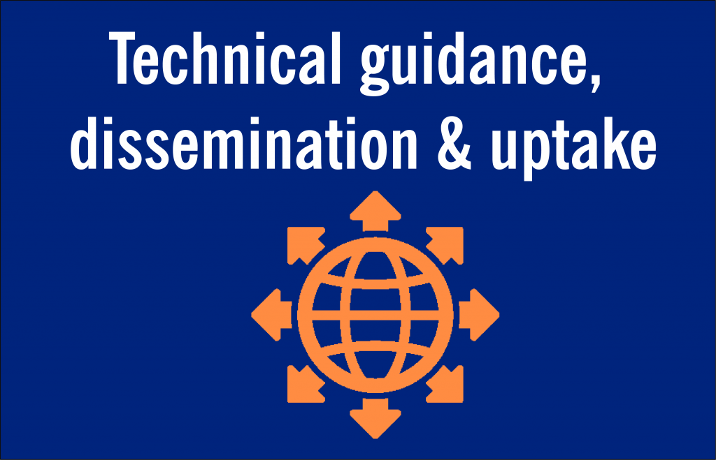 Technical guidance, dissemination and uptake – MQSUN+